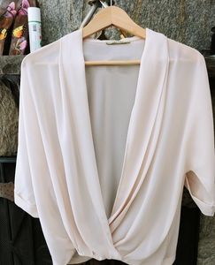 Dusty pink blouse